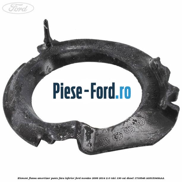 Element flansa amortizor punte fata inferior Ford Mondeo 2008-2014 2.0 TDCi 130 cai diesel #89B5965C60