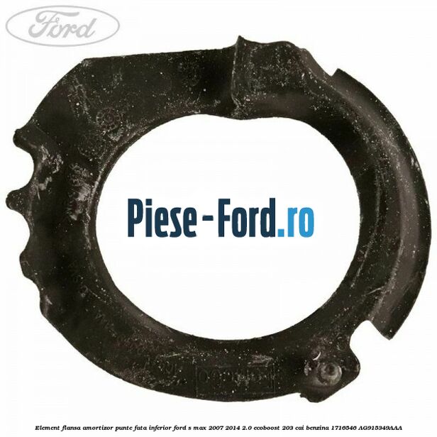 Element flansa amortizor punte fata inferior Ford S-Max 2007-2014 2.0 EcoBoost 203 cai benzina
