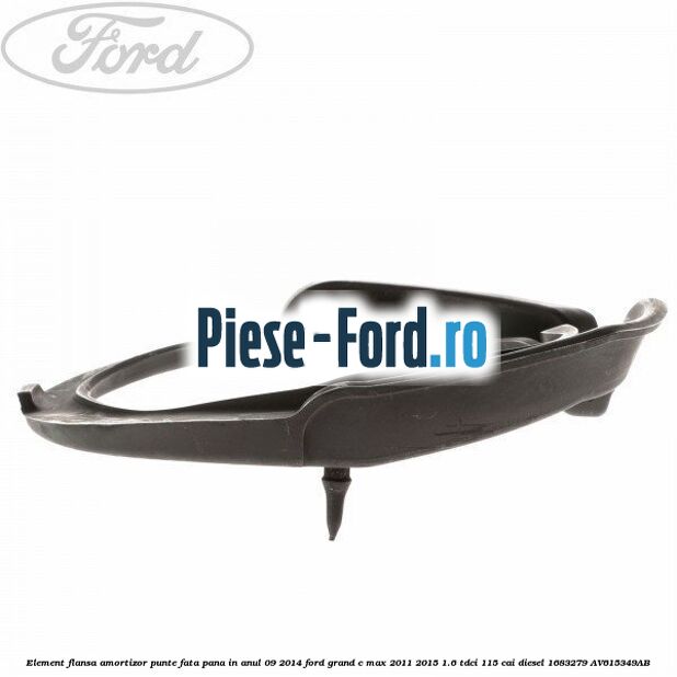 Element flansa amortizor punte fata Ford Grand C-Max 2011-2015 1.6 TDCi 115 cai diesel