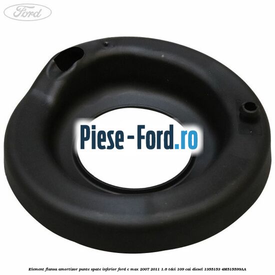 Element flansa amortizor punte spate inferior Ford C-Max 2007-2011 1.6 TDCi 109 cai diesel