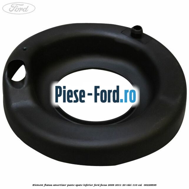 Element flansa amortizor punte spate inferior Ford Focus 2008-2011 2.0 TDCi 110 cai #DFAAA8A5DF