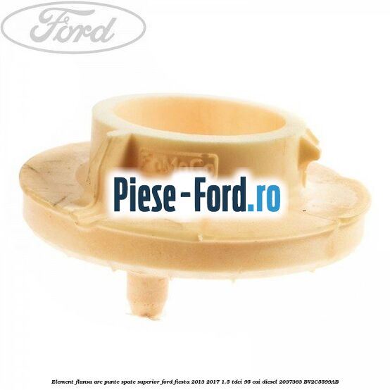 Element flansa arc punte spate inferior Ford Fiesta 2013-2017 1.5 TDCi 95 cai diesel