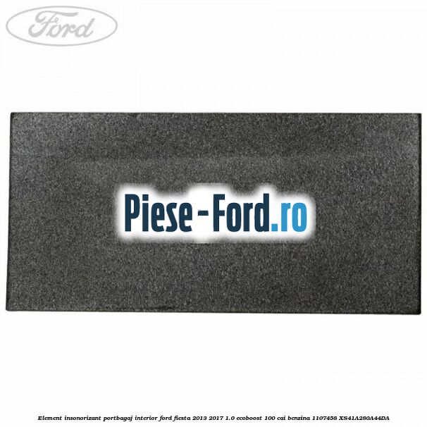 Element insonorizant portbagaj interior Ford Fiesta 2013-2017 1.0 EcoBoost 100 cai benzina
