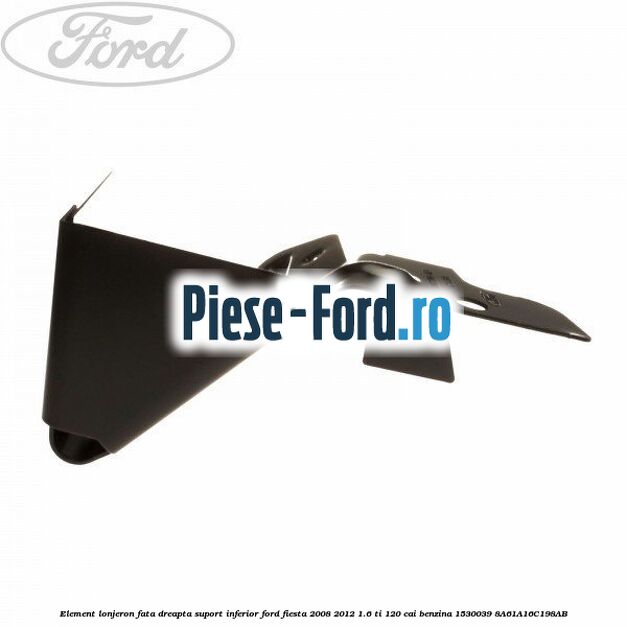 Element lonjeron fata dreapta, suport inferior Ford Fiesta 2008-2012 1.6 Ti 120 cai benzina