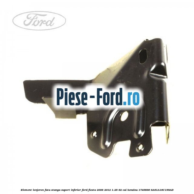 Element lonjeron fata stanga, spre superior aripa Ford Fiesta 2008-2012 1.25 82 cai benzina