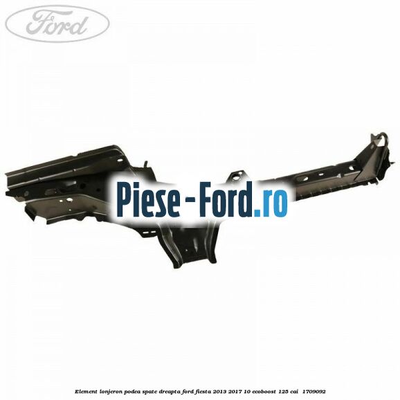 Element lonjeron podea spate dreapta Ford Fiesta 2013-2017 1.0 EcoBoost 125 cai #A1BBE7487F