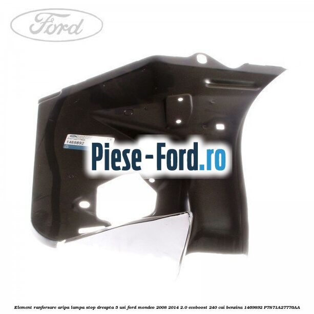 Element prag metalic fata stanga Ford Mondeo 2008-2014 2.0 EcoBoost 240 cai benzina