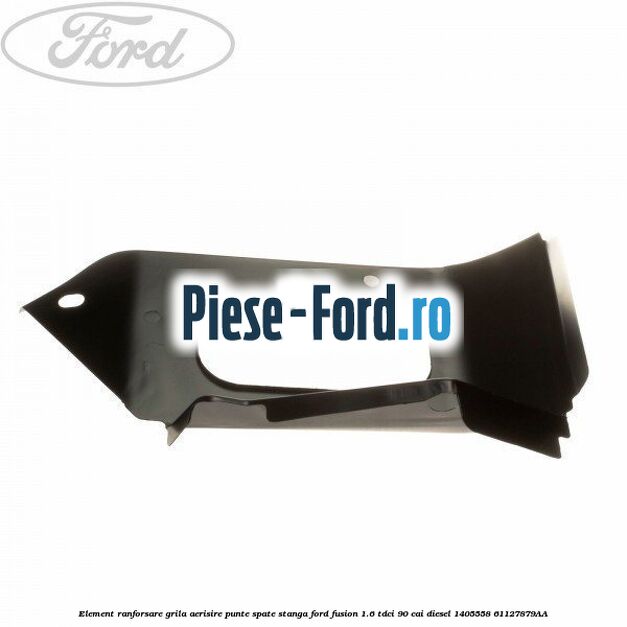 Element ranforsare grila aerisire punte spate dreapta Ford Fusion 1.6 TDCi 90 cai diesel