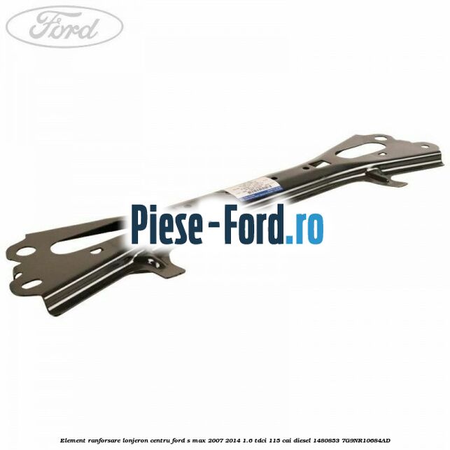 Element ranforsare grila aerisire punte spate stanga Ford S-Max 2007-2014 1.6 TDCi 115 cai diesel