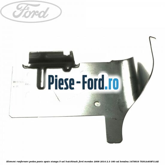 Element ranforsare podea punte spate stanga 5 usi hatchback Ford Mondeo 2008-2014 2.3 160 cai benzina