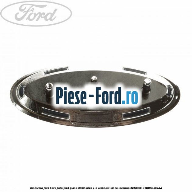 Emblema Ford bara fata Ford Puma 2020-2023 1.0 EcoBoost 95 cai benzina #7CF5BFC447