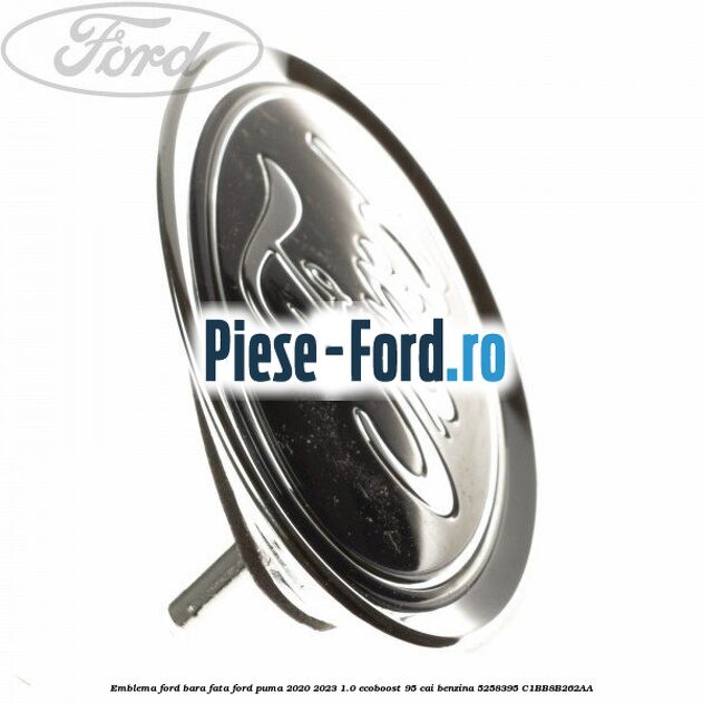 Emblema Ford bara fata Ford Puma 2020-2023 1.0 EcoBoost 95 cai benzina #7CF5BFC447