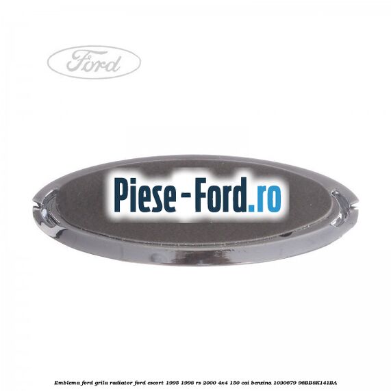 Emblema Ford, grila radiator Ford Escort 1995-1998 RS 2000 4x4 150 cai benzina #358CEC0551