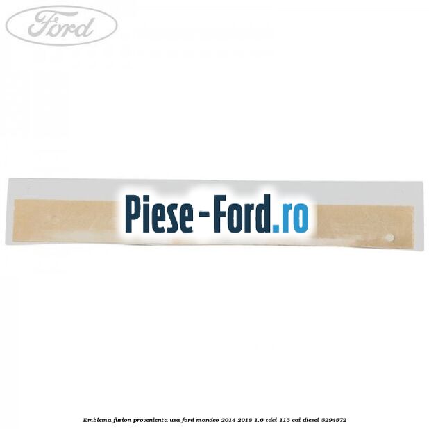 Emblema Fusion provenienta USA Ford Mondeo 2014-2018 1.6 TDCi 115 cai diesel #8B5F3CCD1F