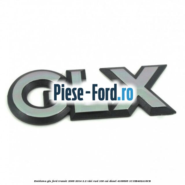 Emblema GLX Ford Transit 2006-2014 2.2 TDCi RWD 100 cai diesel