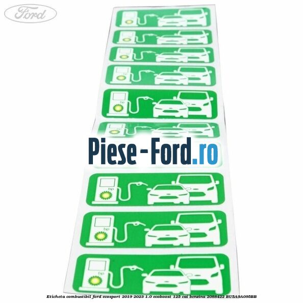Eticheta Combustibil Ford EcoSport 2019-2023 1.0 EcoBoost 125 cai benzina #2EFF5974D7
