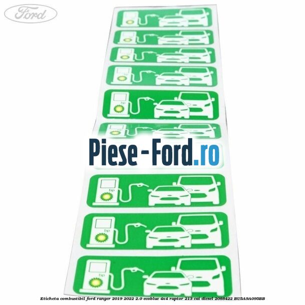 Eticheta Combustibil Ford Ranger 2019-2022 2.0 EcoBlue 4x4 Raptor 213 cai diesel #634E1D3A6E