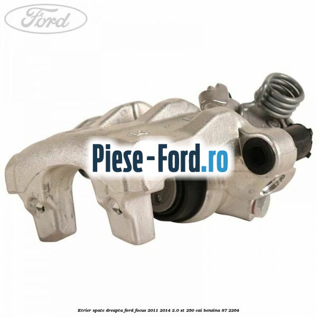 Etrier fata stanga disc 320 mm rosu Ford Focus 2011-2014 2.0 ST 250 cai benzina