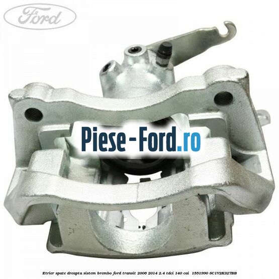 Etrier spate dreapta sistem Brembo Ford Transit 2006-2014 2.4 TDCi 140 cai  #3715673E39