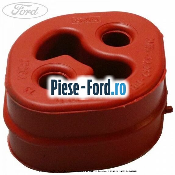Exhaust buffer Ford Focus 2004-2007 1.6 100 cai benzina #98890CA61F