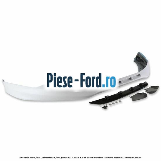 Extensie bara fata , primerizata Ford Focus 2011-2014 1.6 Ti 85 cai benzina