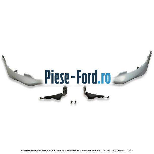 Extensie bara fata Ford Fiesta 2013-2017 1.0 EcoBoost 100 cai benzina