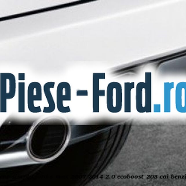 Extensie bara spate, model RS esapament simplu Ford S-Max 2007-2014 2.0 EcoBoost 203 cai benzina