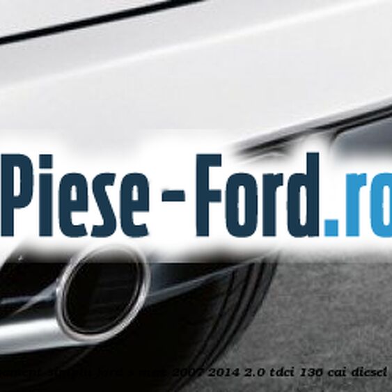 Extensie bara spate RS, evacuare dubla (senzor) Ford S-Max 2007-2014 2.0 TDCi 136 cai diesel