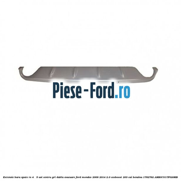 Extensie bara spate RS (Combi) Ford Mondeo 2008-2014 2.0 EcoBoost 203 cai benzina
