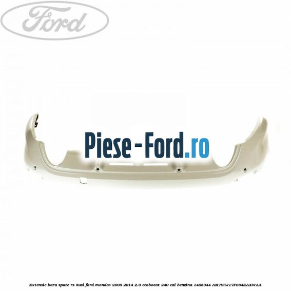 Extensie bara spate RS (5Usi) Ford Mondeo 2008-2014 2.0 EcoBoost 240 cai benzina