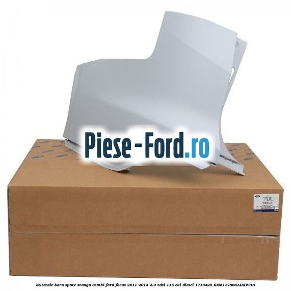 Extensie bara spate stanga combi Ford Focus 2011-2014 2.0 TDCi 115 cai diesel