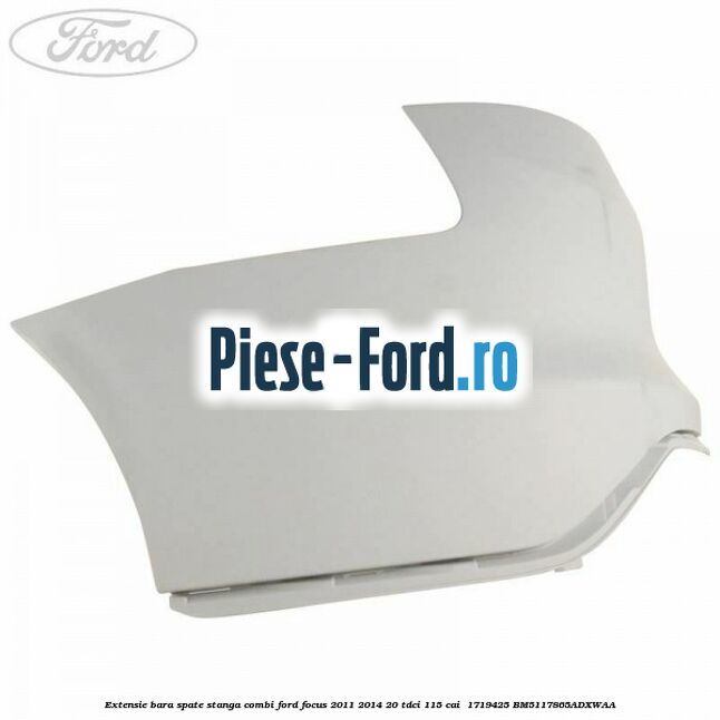 Extensie bara spate stanga combi Ford Focus 2011-2014 2.0 TDCi 115 cai #1F266BCFC2