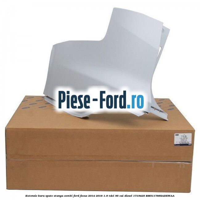 Extensie bara spate dreapta culoare caribou combi Ford Focus 2014-2018 1.6 TDCi 95 cai diesel
