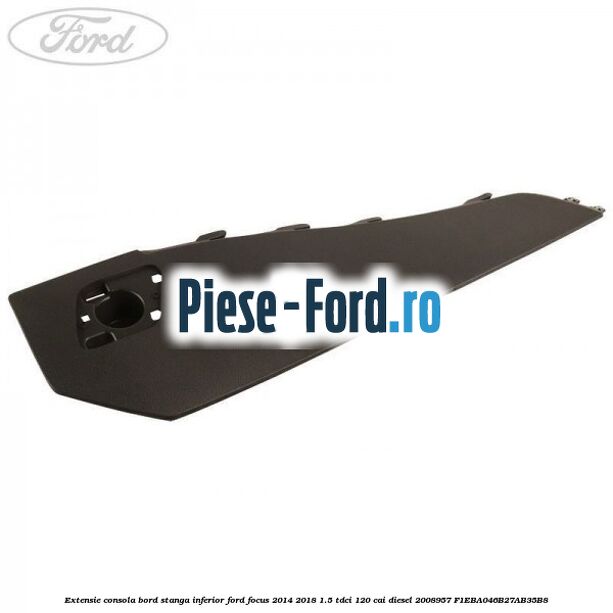 Extensie consola bord dreapta inferior Ford Focus 2014-2018 1.5 TDCi 120 cai diesel