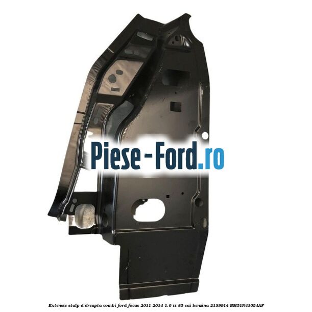 Element ranforsare panou interior aripa spate stanga combi Ford Focus 2011-2014 1.6 Ti 85 cai benzina