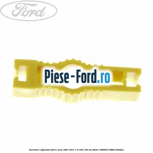 Carcasa inferioara sigurante compartiment motor Ford C-Max 2007-2011 1.6 TDCi 109 cai diesel