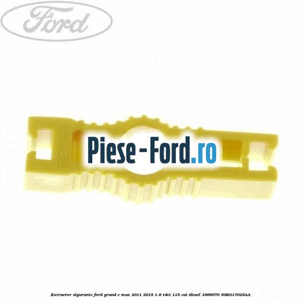Carcasa inferioara sigurante compartiment motor Ford Grand C-Max 2011-2015 1.6 TDCi 115 cai diesel