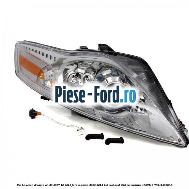 Capac protectie far model rotund Ford Mondeo 2008-2014 2.0 EcoBoost 240 cai benzina