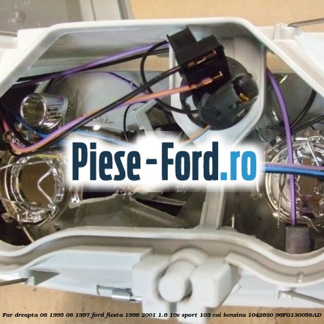 Far dreapta (08/1995-08/1997) Ford Fiesta 1996-2001 1.6 16V Sport 103 cai benzina #9B7247B426