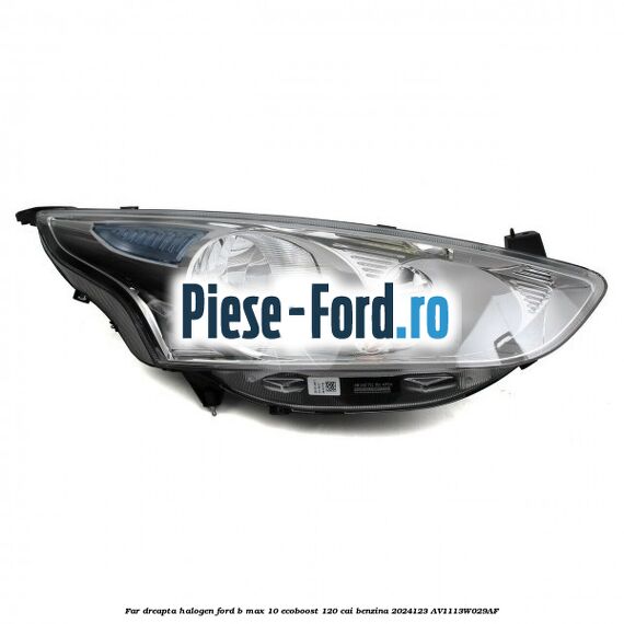 Far dreapta halogen Ford B-Max 1.0 EcoBoost 120 cai #C4F6920E45
