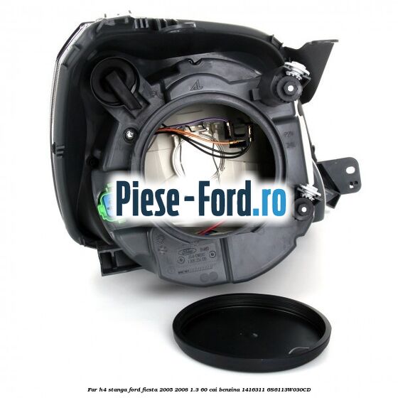 Far H4 stanga Ford Fiesta 2005-2008 1.3 60 cai benzina