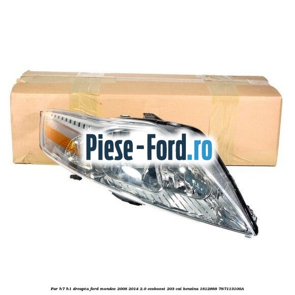 Far H7/H1 dreapta Ford Mondeo 2008-2014 2.0 EcoBoost 203 cai benzina #BF7D9AEE15