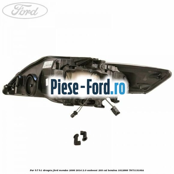 Far H7/H1 dreapta Ford Mondeo 2008-2014 2.0 EcoBoost 203 cai benzina #BF7D9AEE15
