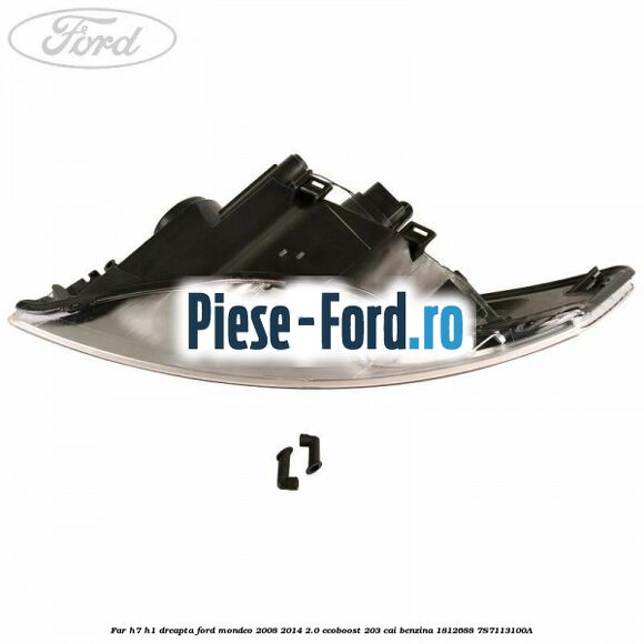 Far H7/H1 dreapta Ford Mondeo 2008-2014 2.0 EcoBoost 203 cai benzina #BF7D9AEE15