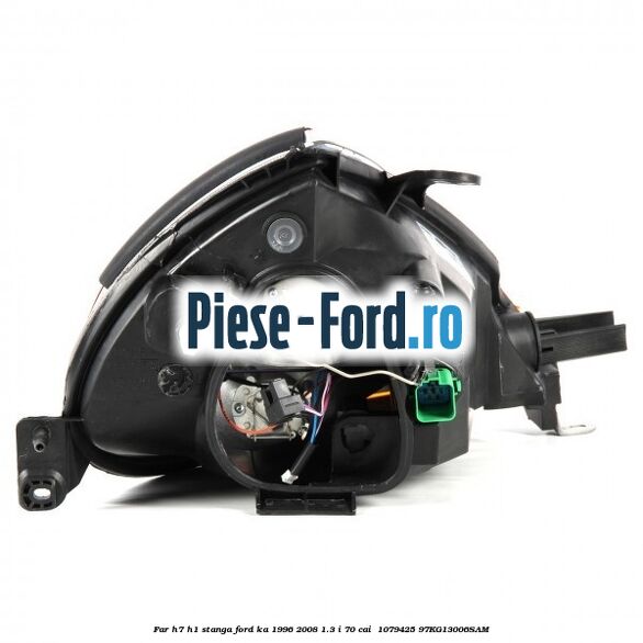 Far H7/H1 stanga Ford Ka 1996-2008 1.3 i 70 cai  #9219BE839A