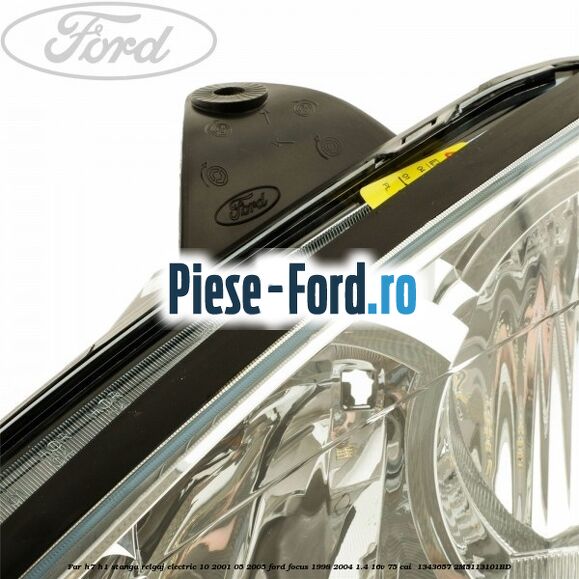 Far H7/H1 stanga relgaj electric 10/2001-05/2005 Ford Focus 1998-2004 1.4 16V 75 cai  #5098584BC6