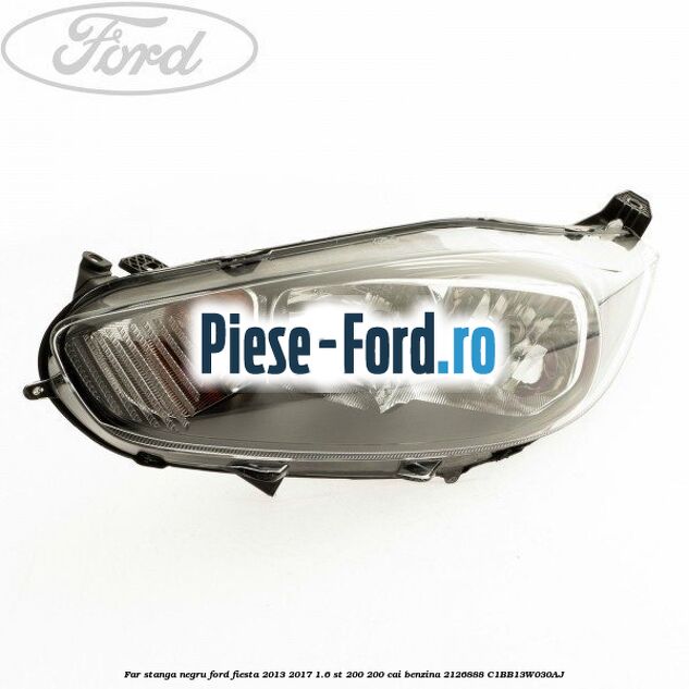 Far stanga, argintiu cu led Ford Fiesta 2013-2017 1.6 ST 200 200 cai benzina