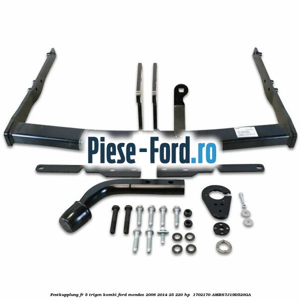 Festkupplung für 5-türigen Kombi Ford Mondeo 2008-2014 2.5 220 HP #E5E512AC57