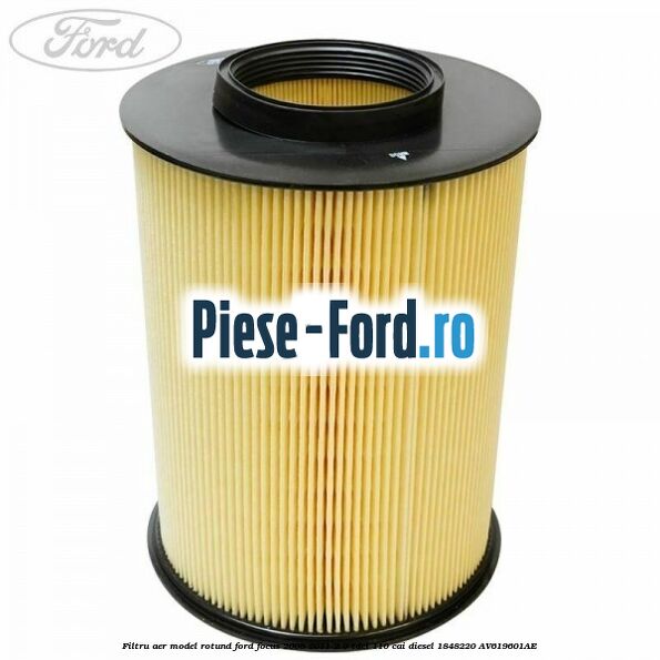 Filtru aer model rotund Ford Focus 2008-2011 2.0 TDCi 110 cai diesel #32C54C0BD7