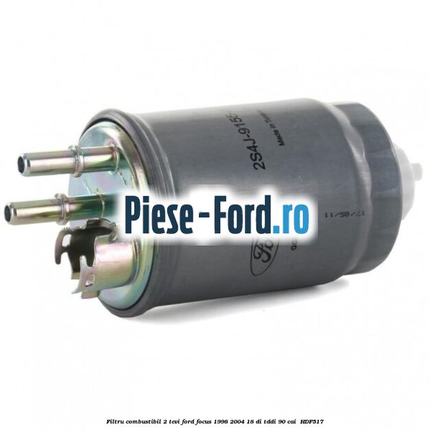 Filtru combustibil 2 tevi Ford Focus 1998-2004 1.8 DI/TDDi 90 cai #849FC2F438
